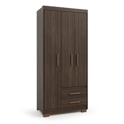 Guarda-roupa Casal 3 Portas 2 Gavetas Primacy - 2
