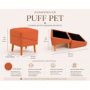 Ver imagem 3 de Puff Rampa Pet para Cães e Gatos Bouclé