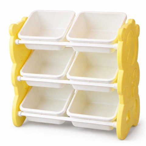 Armário Infantil Organizador de Brinquedo 6 Gavetas Multiuso
