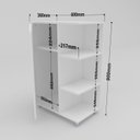 Ver imagem 5 de Armário Multiuso para Área de Serviço 1 Porta Diadema