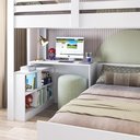 Ver imagem 3 de Beliche Star Office Infantil/ Juvenil Multifuncional com Escrivaninha Casatema MadeiraOriginals