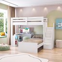Ver imagem 1 de Beliche Star Office Infantil/Juvenil Multifuncional com Escrivaninha Casatema MadeiraOriginals Branc