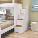 Ver imagem 5 de Beliche Star Office Infantil/ Juvenil Multifuncional com Escrivaninha Casatema MadeiraOriginals