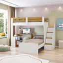 Ver imagem 1 de Beliche Star Office Infantil/ Juvenil Multifuncional com Escrivaninha Casatema MadeiraOriginals