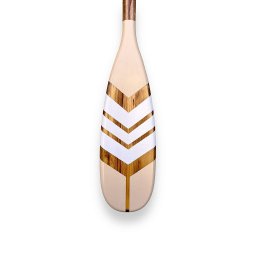 Remo Decorativo Bege 55 Cm Decoração de Parede em Madeira Pinus - 4