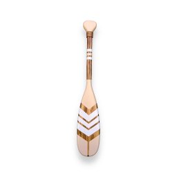 Remo Decorativo Bege 55 Cm Decoração de Parede em Madeira Pinus - 2