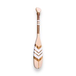 Remo Decorativo Bege 55 Cm Decoração de Parede em Madeira Pinus - 3