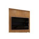 Ver imagem 4 de Rack Bancada C/ Painel P/ Tv Trento 183x240cm Cedro/bali - Dj Móveis