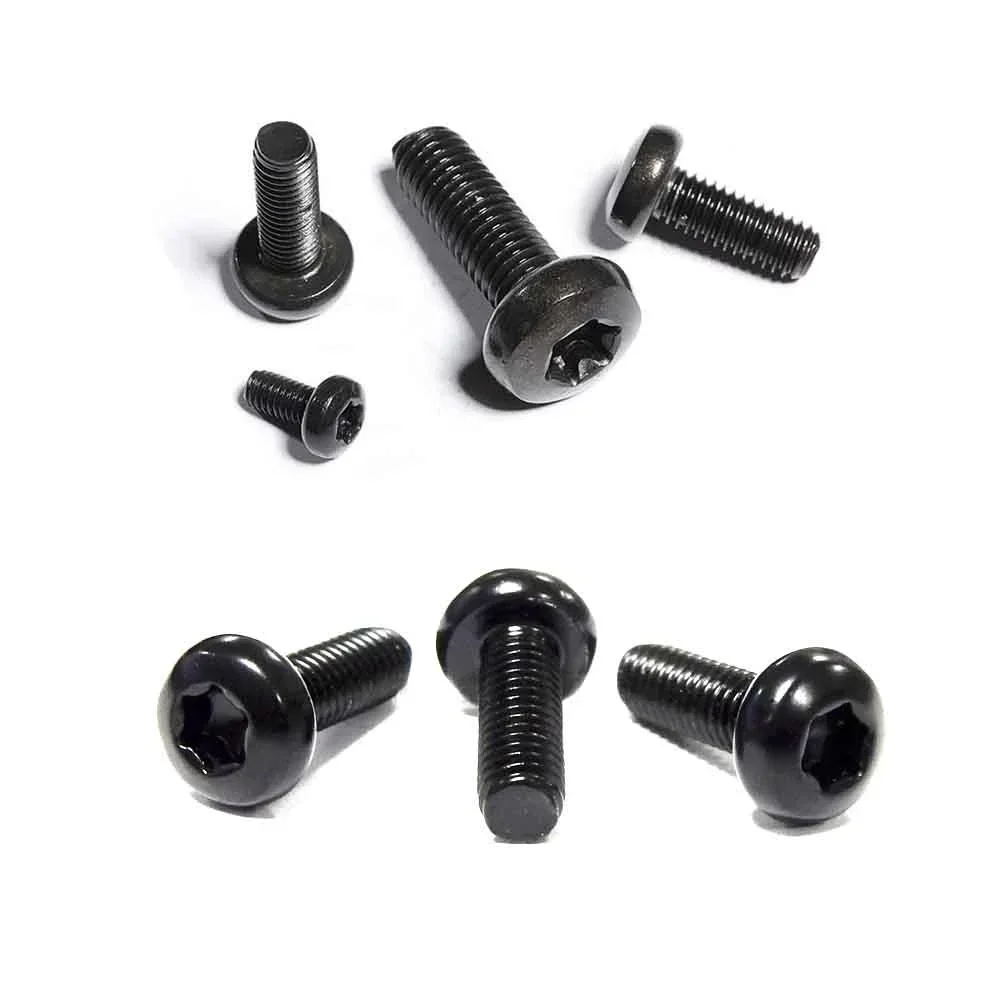 PARAFUSO TORX T15 C.PANELA M3,5 X 12,7 ZINCO PRETO - 200Pçs - 2