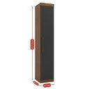 Ver imagem 3 de Guarda Roupa Casal Modular 1 Porta Gênova Plus