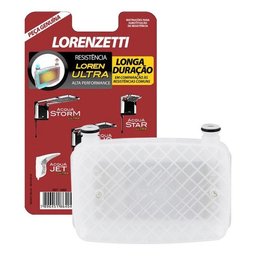 Resistência Lorenzetti Acqua Ultra 220/7800 Ref 3065b Acabamento Plástico Cor Branco - 3
