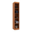 Ver imagem 5 de Guarda Roupa Casal Modular 1 Porta Gênova Plus Branco/Freijó Wood/Off-White