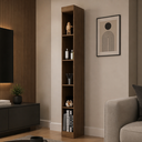 Ver imagem 1 de Nicho Modular 217,3x20,5cm Gênova Plus Marrom/Ipê Wood