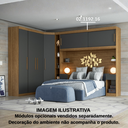 Ver imagem 2 de Guarda Roupa Casal Modular Ponte 2 Portas 2 Gavetas Gênova Plus