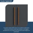 Ver mais imagens de Guarda-roupa Solteiro com Cama Solteiro 4 Portas 3 Gavetas Advantage