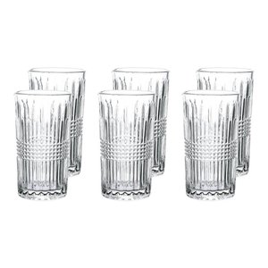 Jogo de Copos de Vidro Viena 6 Peças Haus Concept Vidro