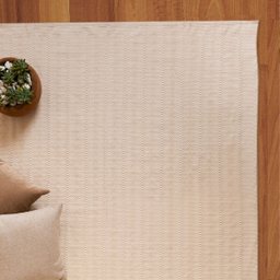 Tapete Sala Quarto Boho Algodão Cru 1,5x2m Lavável À Máquina - 2
