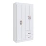 Guarda-roupa 30204 4 Portas 2 Gavetas e 2 Prateleiras Rosário - 1