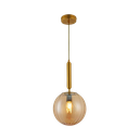 Ver imagem 1 de Pendente Vidro Champagne 20cm 1e27