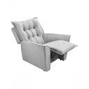 Ver imagem 5 de Selena Poltrona Reclinável com Massagem- Csr Studio Prata