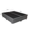 Base Box Baú King 193x203x42cm em Courino com Pistão a Gás - 3