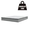 Cama Box Baú Casal Colchão Molas Ensacadas Mirage 138x188x65cm Cinza/Branco Umaflex - 7