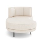 Ver imagem 4 de Sofá Chaise Longue Sala de Estar Living Lucca Esquerdo D02 Linho Cru D-461 - Lyam Decor