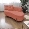 Namoradeira Sofá Feijão Luna Orgânica Veludo Terracota - 9