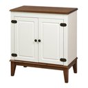 Ver imagem 1 de Buffet Antoine 2 Portas Cor Branco e Amendoa 83cm - 60742