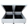 Base Box Baú King 193x203x42cm em Courino com Pistão a Gás - 4