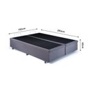 Ver imagem 3 de Base Box Baú King 193x203x42cm em Suede com Pistão a Gás