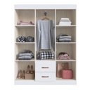 Ver imagem 3 de Guarda-roupa 50206 6 Portas 2 Gavetas 4 Prateleiras Sidney