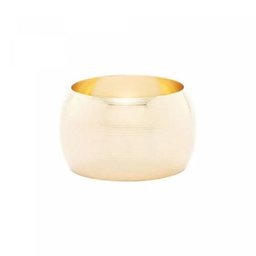 Conjunto 04 Anéis P/ Guardanapo Dourado - 4,5 Cm - 2