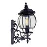 Arandela Colonial Grande Alumínio Preta Vintage 68cm St1480 - 3