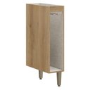 Ver imagem 1 de Balcão Porta Toalha Finesse 20 Cm sem Tampo Capuccino - Thb