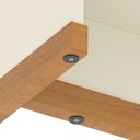 Ver mais imagens de Conjunto Escritório Office 4 Peças Mesa Gaveteiro Armário Buffet Berlin - Vianossa - Off White e