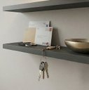 Ver imagem 5 de Kit 2 Prateleiras 80cm X 20cm Mdp Suporte Invisível Preto