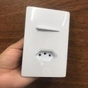 Ver imagem 3 de Cj Interruptor Simples + Tomada 10a com Suporte 4x2 - Dicompel Novara Branco Total - Dnv1100/19brtl