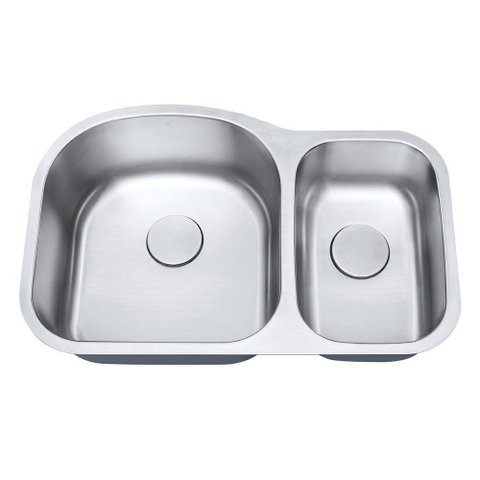 Cuba de Cozinha Aço Inox 1mm Escovado C203 80x52,1x22,9cm