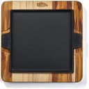 Ver imagem 7 de Chapa Quadrada 24cm Petisco com Suporte Madeira Panela Mineira