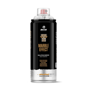 Tinta Spray Efeito Mármore Preto 400ml Pro Mtn