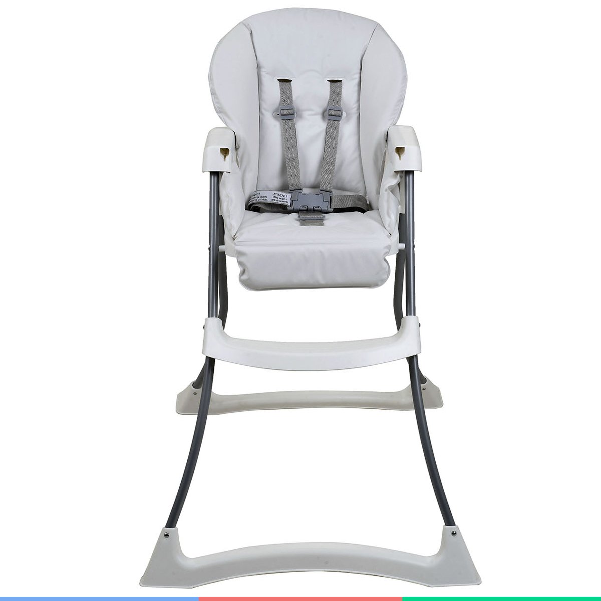 Cadeira Alimentação Refeição Infantil Bebê 6-36M 15kg Reclinável Papa&Soneca+ Branco - 8