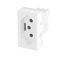 Ver imagem 1 de TOMADA Módulo 2P+T 20A/250V EVIDENCE MODULARE BLANC MAIS FAME