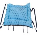 Ver imagem 2 de Colchonete e Bolsa 2 em 1 Pet Hanna Top Pequeno Retangular Impermeável: Realeza Azul Bebê