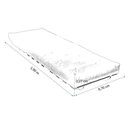 Ver imagem 5 de Sofa Cama Solteiro Futon Dobrável Bege