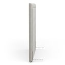 Ver imagem 6 de Cabeceira Cama Box King Size Alba 195cm com Frame Veludo Bege Claro - Desk Design