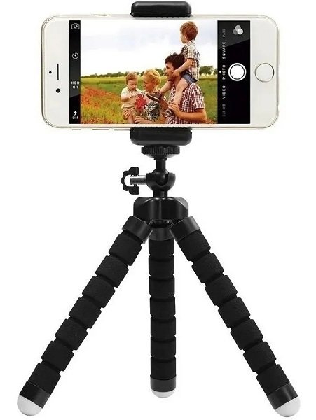Mini Tripé Flexível Universal - Suporte Celular Portátil - 2
