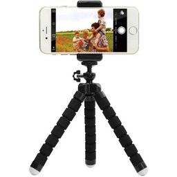 Mini Tripé Flexível Universal - Suporte Celular Portátil - 2