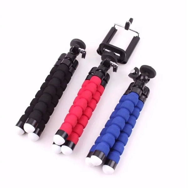 Mini Tripé Flexível Universal - Suporte Celular Portátil - 3