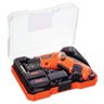 Parafusadeira à Bateria 4,8V com Kit 16 Peças e Maleta KC4815K BLACK+DECKER - 5